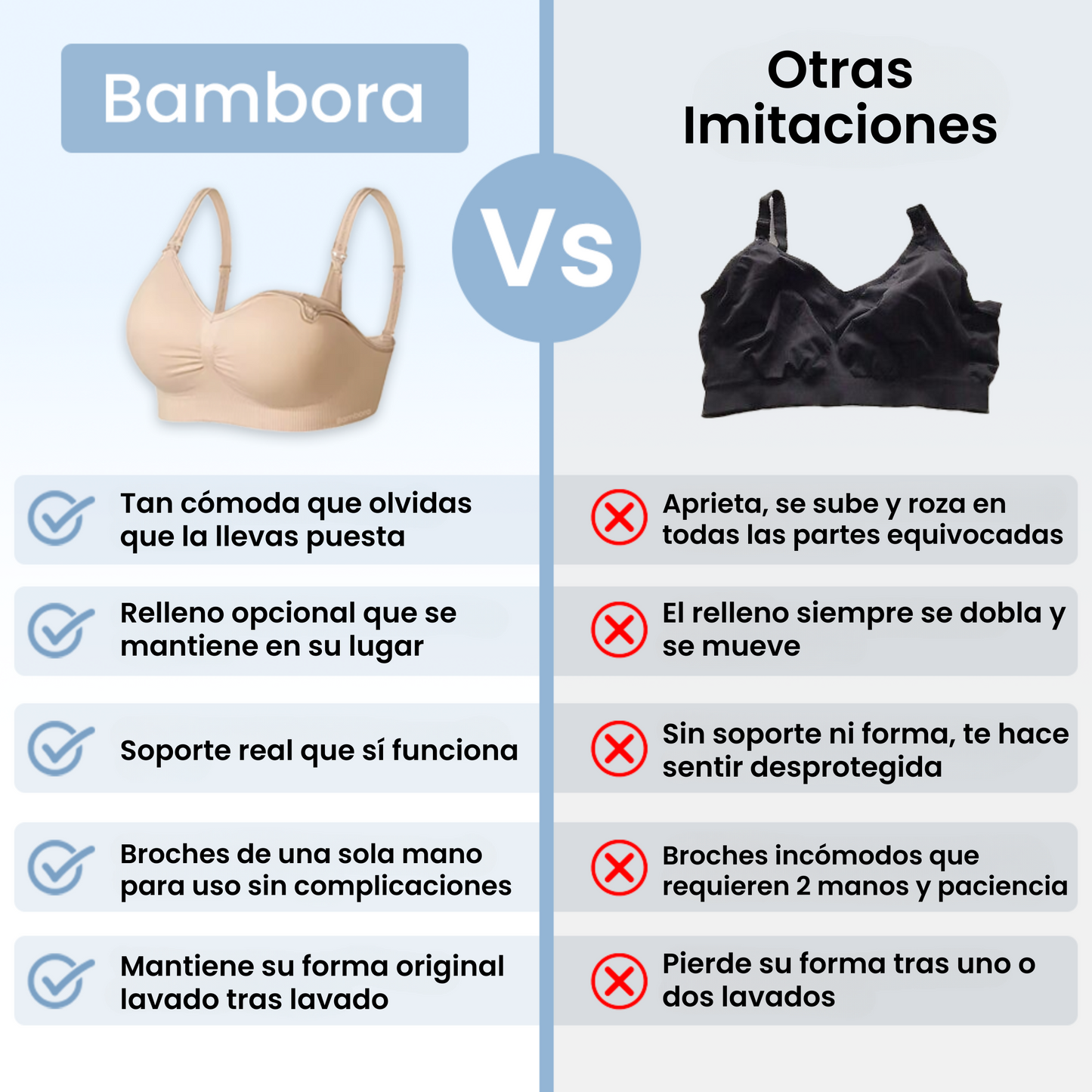 Bambora™ Brasier de Lactancia